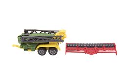 Sada farma traktor s příslušenstvím 4ks kov/plast mix druhů v krabici 21x15x6cm