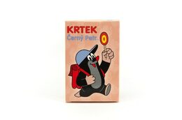 Černý Petr Krtek společenská hra - karty v krabičce 6x9cm