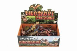 Teddies Dinosaurus plast 11-14cm mix druhů 24ks v boxu