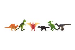 Teddies Zvířátka dinosauři mini 6-7 cm 12 ks