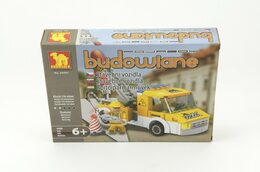 Stavebnice Dromader Auto Jeřáb 29407 156ks v krabici 25,5x18,5x4,5cm