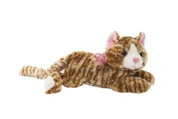 Kočka ležící plyš 30cm se zvukem 2 barvy 0+