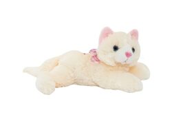 Kočka ležící plyš 30cm se zvukem 2 barvy 0+