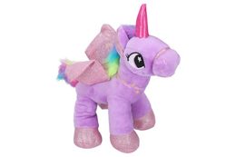Jednorožec/kůň s křídly plyš 21cm 2 barvy