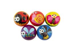 Míček zvířátka 7 cm pěna mix druhů v sáčku 24 ks v boxu