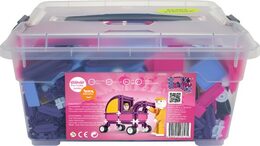 Stavebnice SEVA Pro holky 1 jumbo plast 1172ks v plastovém boxu 41x29x20cm