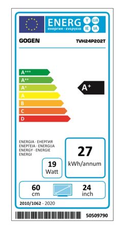 Televize GoGEN TVH 24P202T, LED