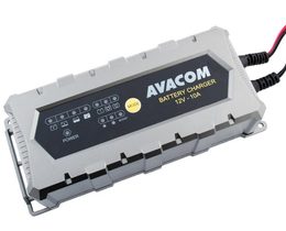 Nabíječka Avacom 12V 10A pro olověné AGM/GEL akumulátory (20 - 200Ah)