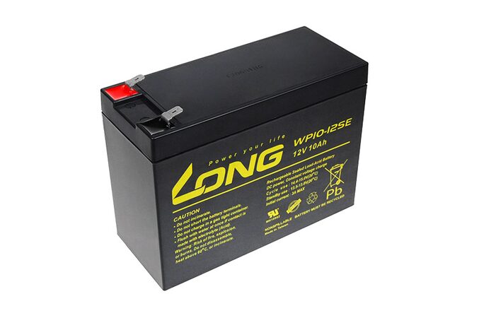 Baterie Avacom Long 12V 10Ah olověný akumulátor DeepCycle AGM F2