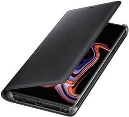 Pouzdro na mobil flipové Samsung Leather View Cover na Galaxy Note 9 (EF-WN960) - černé