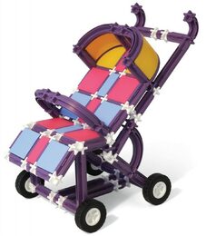Stavebnice Seva plast Rodina Veliká 915ks v krabici 27x38x18cm