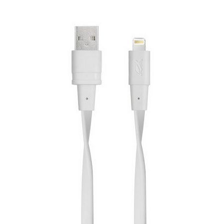 Riva 6001 WT1 Mfi Apple Lightning kabel 1,2m, bílý