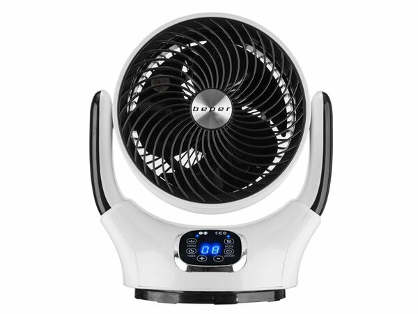 BEPER stolní digitální 360°ventilátor, digitální displej, 25W