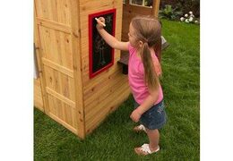 KidKraft Moderní hrací dřevěný domeček na zahradu