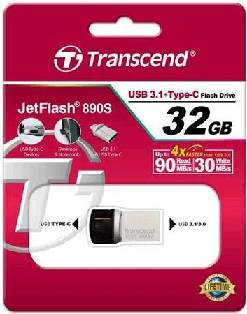 Transcend JetFlash 890 32GB TS32GJF890S