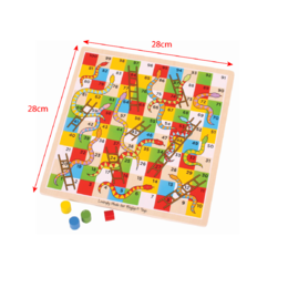 Bigjigs Toys Hadi a žebříky 2