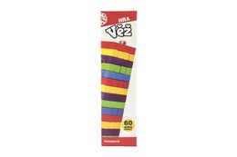 Teddies Jenga věž dřevo 60 ks barevných dílků