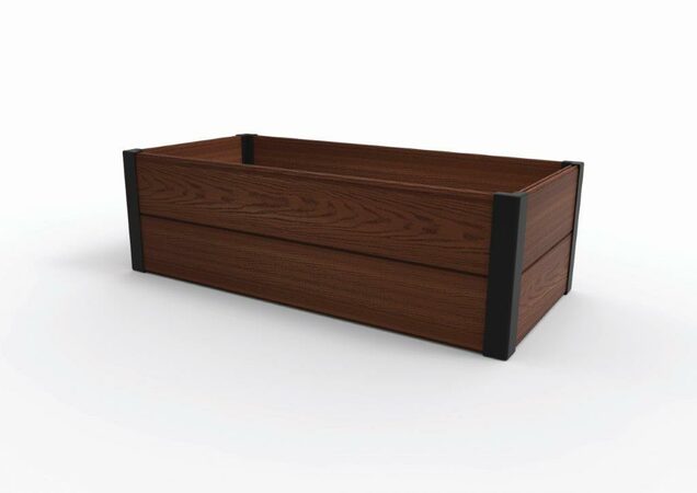 Květináč Keter Maple Trough Vyvýšený záhon 106 x 50 x 32 cm 249297 hnědý