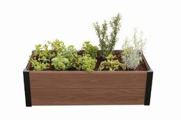 Květináč Keter Maple Trough Vyvýšený záhon 106 x 50 x 32 cm 249297 hnědý