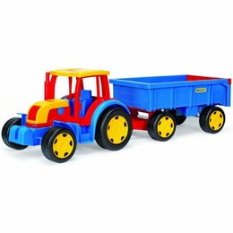 Traktor Gigant s vlečkou plast 102cm v krabici Wader