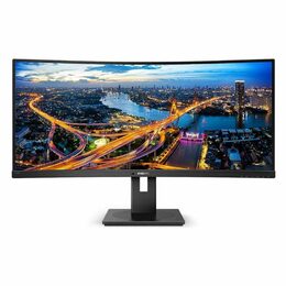 Monitor Philips 345B1C 34'',LED, VA, 5ms, 3000:1, 300cd/m2, 3440 × 1440,DP,