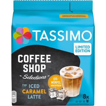 TASSIMO LATTE CARAMEL KAPSLE 8ks TASSIMO