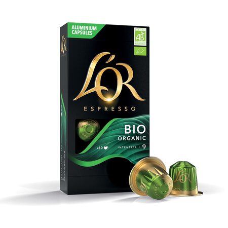 NESPRESSO ORGANIC BIO KAPSLE 10ks LOR