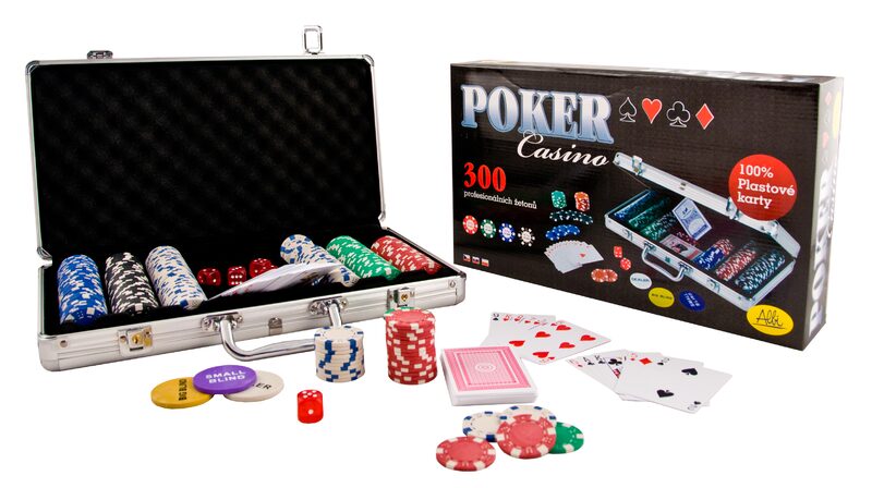 Poker casino (300 žetonů)