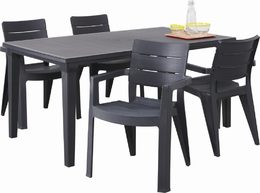 Zahradní křeslo Keter Ibiza grafitové