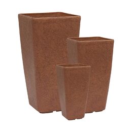 G21 Element Linea Květináč 22x42x22cm hnědý 639277