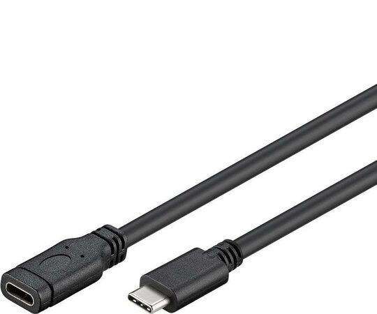 PremiumCord ku31mfa015 Kabel USB- C prodlužovací USB 3.1 generation 2, C/male - C/female, 1,5m