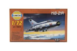 Směr Model MiG-21R 1:72 15x21,8cm v krabici 25x14,5x4,5cm