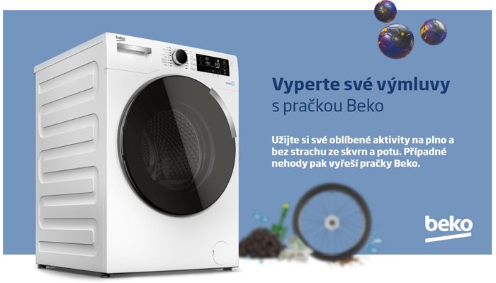 Pračky Beko mají na skvrny páru!