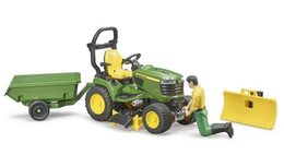 Bruder Zahradní traktor John Deere X949 se zahradníkem