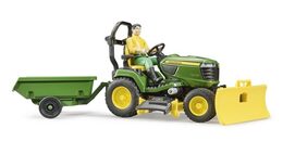 Bruder Zahradní traktor John Deere X949 se zahradníkem