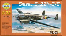 Model Siebel Si 204 D/E 1:72 29,5x16,6cm v krabici 34x19x5,5cm