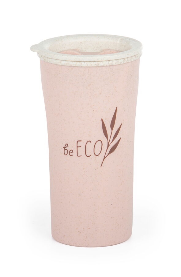 Eko kelímek G21 beECO Latte 450 ml, růžový