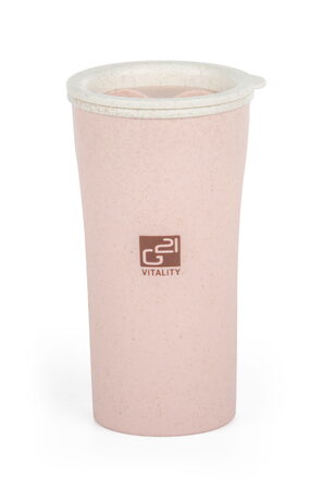 Eko kelímek G21 beECO Latte 450 ml, růžový