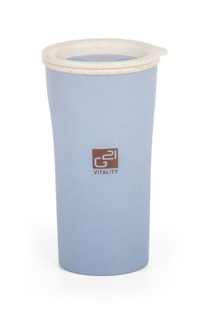 Eko kelímek G21 beECO Latte 450 ml, modrý