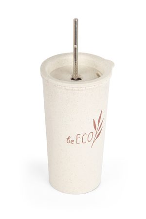 Eko kelímek G21 beECO Latte 450 ml, béžový