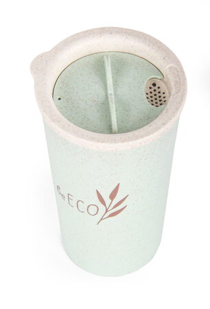 Eko kelímek G21 beECO Latte 450 ml, zelený