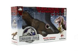 Teddies Dinosaurus tyranosaurus chodící plast 40cm na baterie se světlem se zvukem v krabici