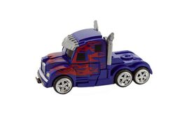 Teddies Transformer auto kamion tahač/robot plast 13cm 10ks v boxu