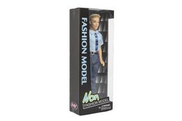 Panenka/Panáček Non Anlily kloubová 30cm plast pevné tělo 4 druhy v krabici 13x33x6cm