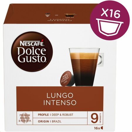 Kapsle NESCAFÉ® k Dolce Gusto™ - LUNGO INTENSO 16 ks