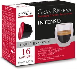 Kapsle INTENSO CAFFÉ CORSINI GRAN RISERVA 16 ks