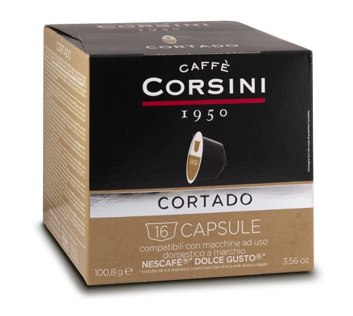 Kapsle CORTADO CAFFÉ CORSINI GRAN RISERVA 16 ks