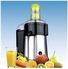 Gastroback 40117-Profi Vital Odšťavňovač z broušeného nerezu,750W, 18.500 ot/min