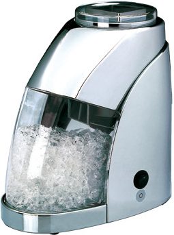 Gastroback 41127-Profi elektrický chromovaný drtič ledu,100W. 3.kostky/max.15.s