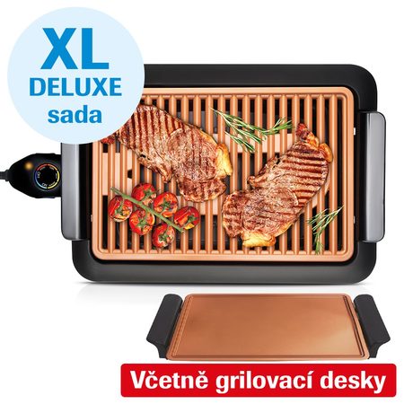 3338  Livington Smokeless Grill DeluxeXL - Interiérový gril
